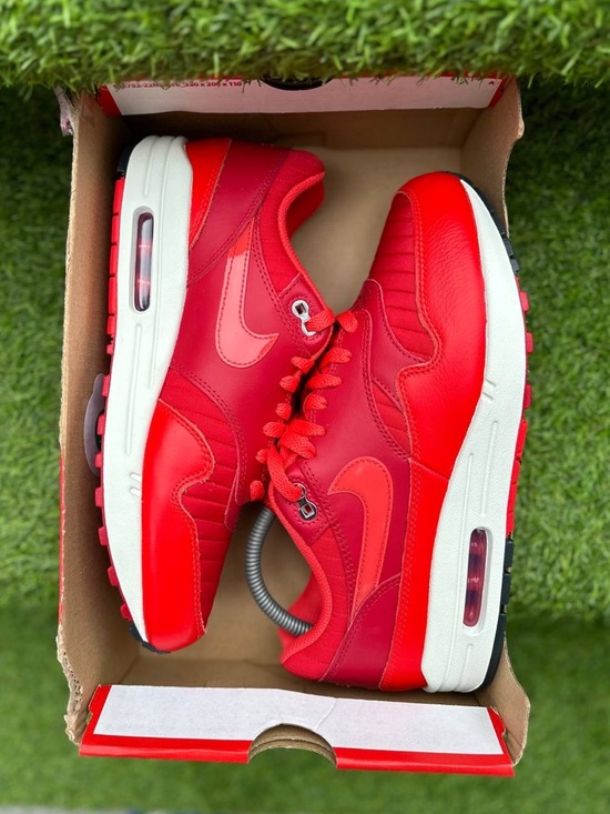 Nike Other - Nike Air Max 1 Gym Red Crimson Casual Men’s Shoes